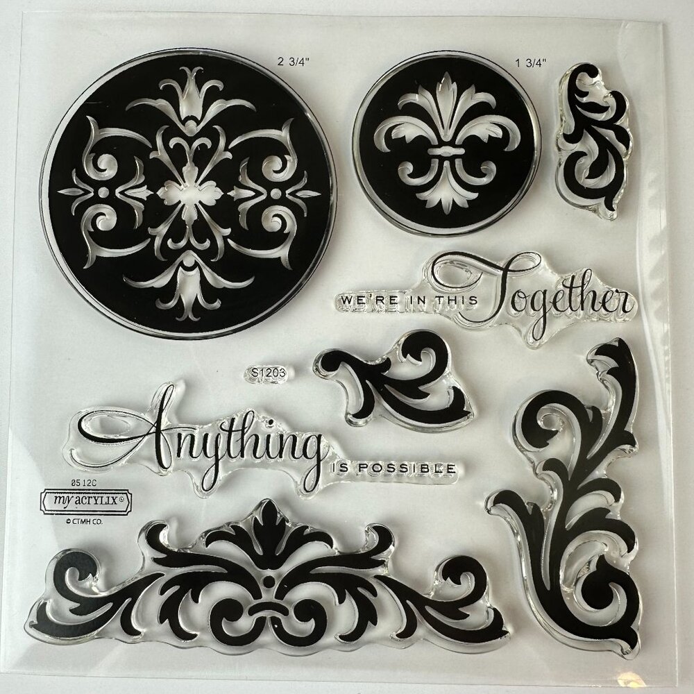 My Acrylix CTMH Stamps S1203 Potential